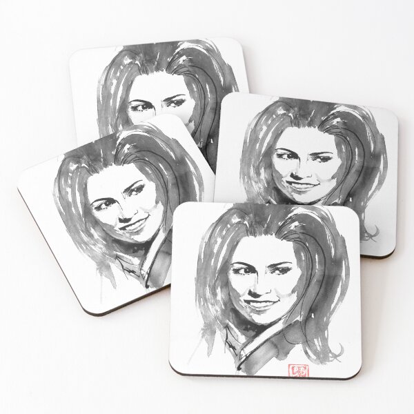 Item preview, beautiful woman smiling designed and sold by pechane.