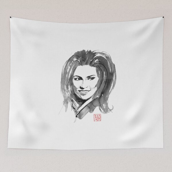 Item preview, beautiful woman smiling designed and sold by pechane.
