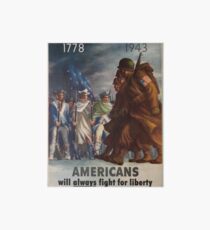 Vintage poster - World War II Art Board