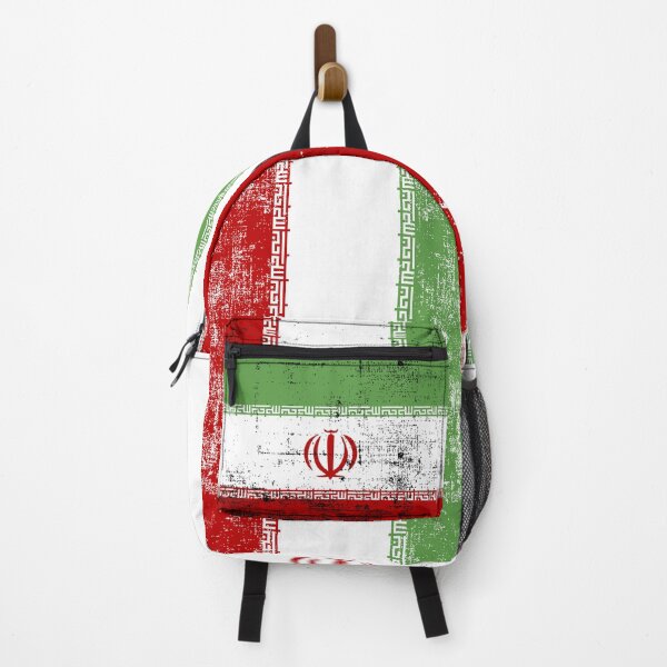 Item preview, Iran Flag Backpack designed and sold by GodsFlagFandom.