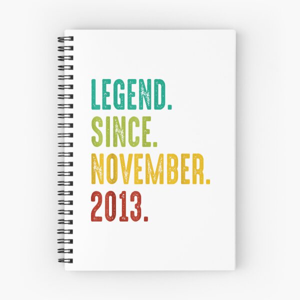 Item preview, 9 Years Old Gifts Legend Since November 2013 9th Birthday_1 designed and sold by TGMerwin.