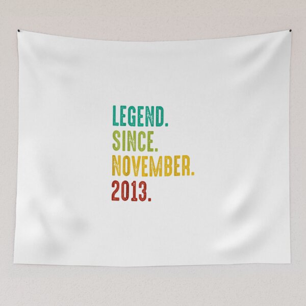 Item preview, 9 Years Old Gifts Legend Since November 2013 9th Birthday_1 designed and sold by TGMerwin.
