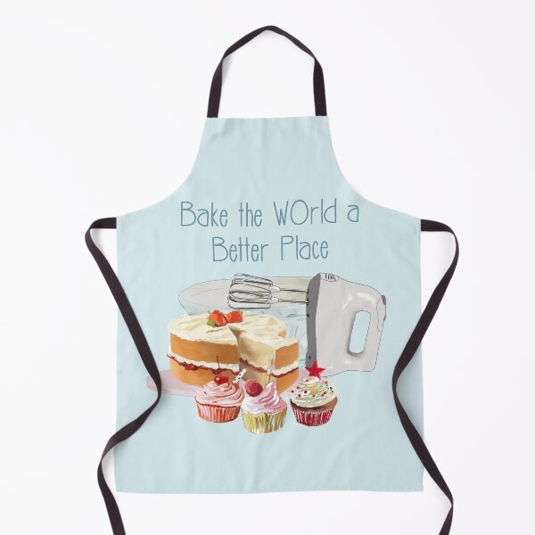 Item preview, Bake the World a Better Place designed and sold by Leatextileart.