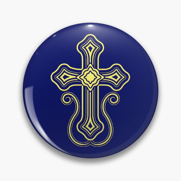 Item preview, Traditional Armenian Apostolic Church Armenian Cross in gold with bevel, christians supports Armenia designed and sold by IsisOsiris.