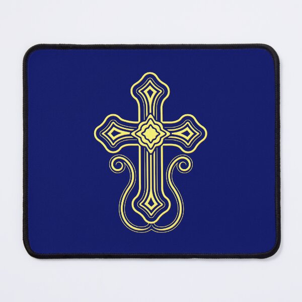 Item preview, Traditional Armenian Apostolic Church Armenian Cross in gold with bevel, christians supports Armenia designed and sold by IsisOsiris.
