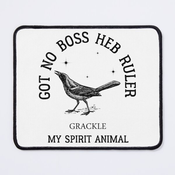 Item preview, grackle got no boss - AUSTIN SPIRIT ANIMAL designed and sold by Raiko-art.