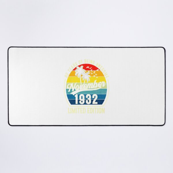 Item preview, 90 Years Old Gifts Awesome Since November 1932 90th Birthday Premium designed and sold by TGMerwin.