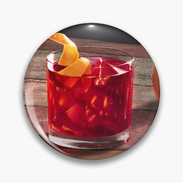 Item preview, A Negroni Sbagliato with Prosecco in it designed and sold by GTKreations.