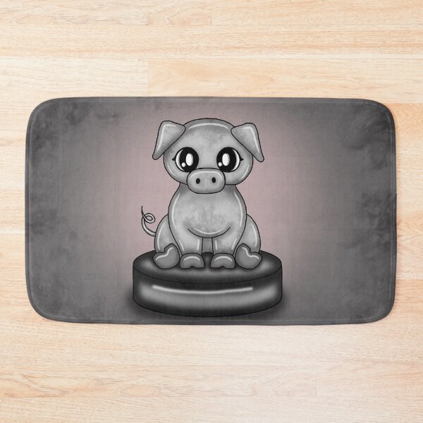 Item preview, cute metal pig chinese horoscop designed and sold by Pezi-Creation.