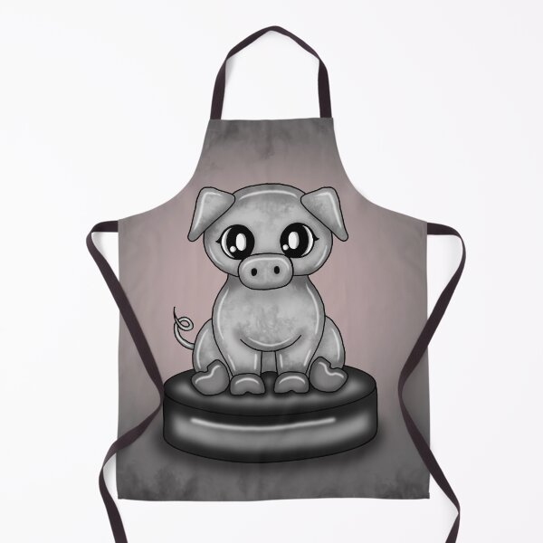 Item preview, cute metal pig chinese horoscop designed and sold by Pezi-Creation.