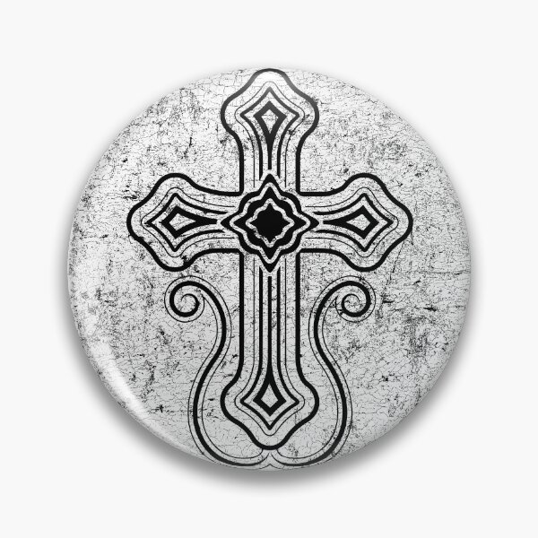 Item preview, Traditional Armenian Apostolic Church Armenian Cross in white circle, christians supports Armenia designed and sold by IsisOsiris.