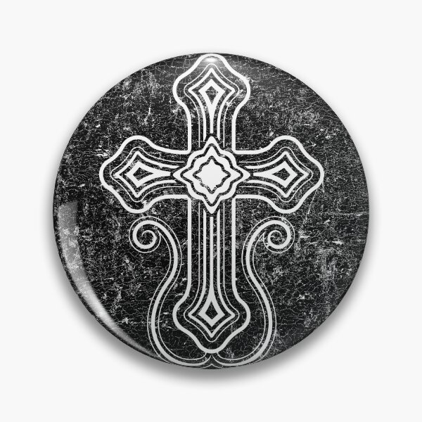 Item preview, Traditional Armenian Apostolic Church Armenian Cross in black circle, christians supports Armenia designed and sold by IsisOsiris.