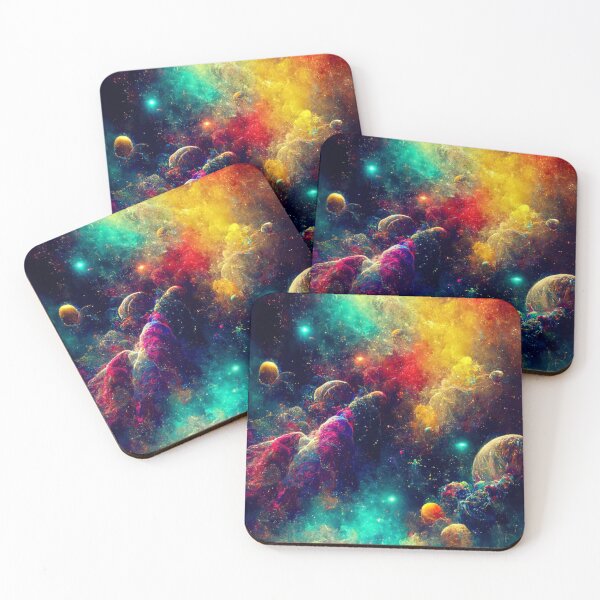 Item preview, Colorful space designed and sold by Art4u-Shop.