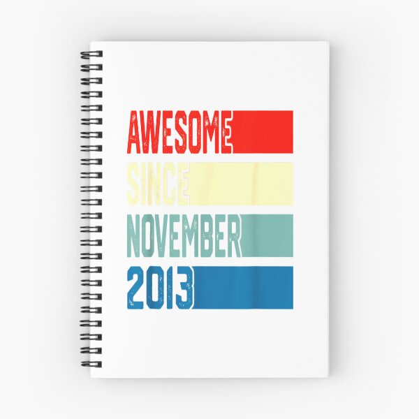 Item preview, 9th Birthday Gift 9 Years Old Awesome Since November 2013 designed and sold by TGMerwin.