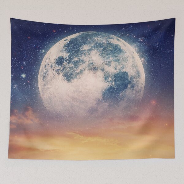 Item preview, Super moon scenery designed and sold by psychoshadow.