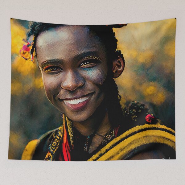 Item preview, African Young Masai Man designed and sold by GambiJoop.