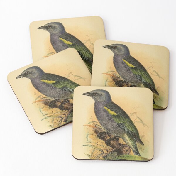 Item preview, Golden Chevroned Tanager Of Brazil designed and sold by laguitan10.