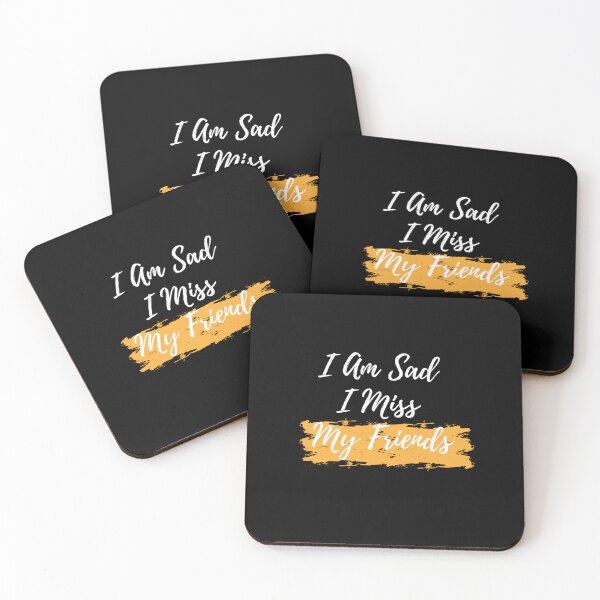 Item preview, I am sad I miss my friends designed and sold by Ahmed  Feki.