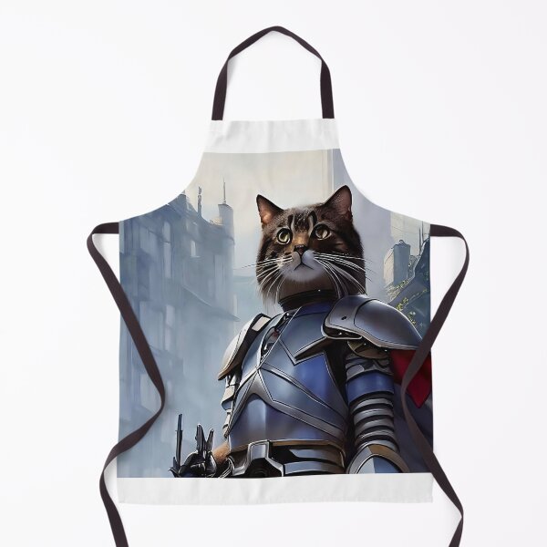 Item preview, Chivalrous humanoid cat patrols the city designed and sold by Catagraphic.