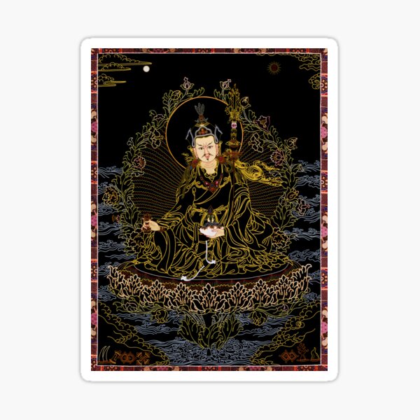 Artikel-Vorschau von Padmasambhava Guru Rinpoche buddhistischer Thangka, designt und verkauft von Onodera.