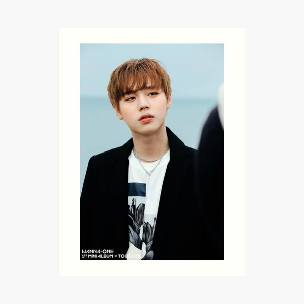 WANNA ONE PARK JIHOON burn it up Art Print