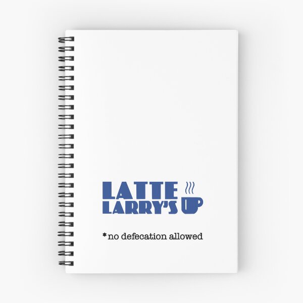 Item preview, Latte Larry's - No Defecation Allowed designed and sold by ZazasDesigns.