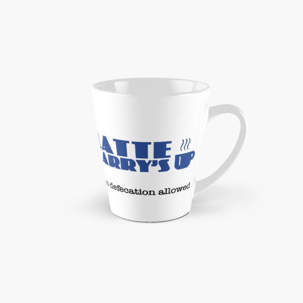 Item preview, Latte Larry's - No Defecation Allowed designed and sold by ZazasDesigns.