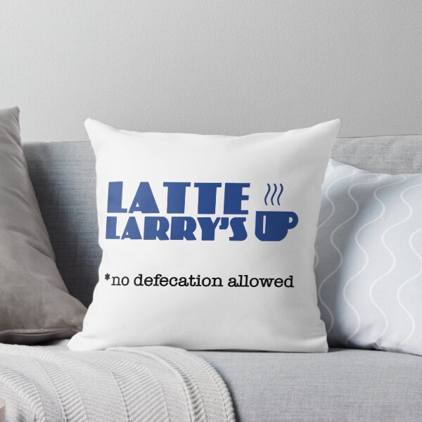 Item preview, Latte Larry's - No Defecation Allowed designed and sold by ZazasDesigns.