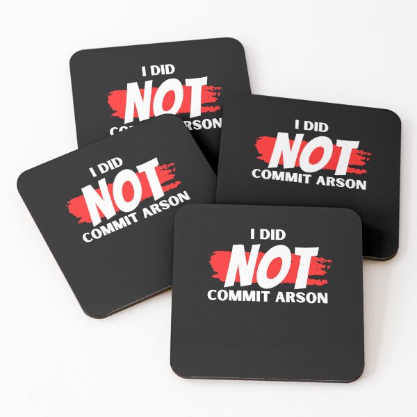 Item preview, I did not commit arson designed and sold by Ahmed  Feki.