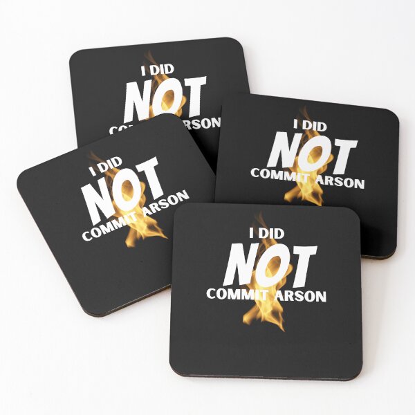 Item preview,  I did not commit arson designed and sold by Ahmed  Feki.
