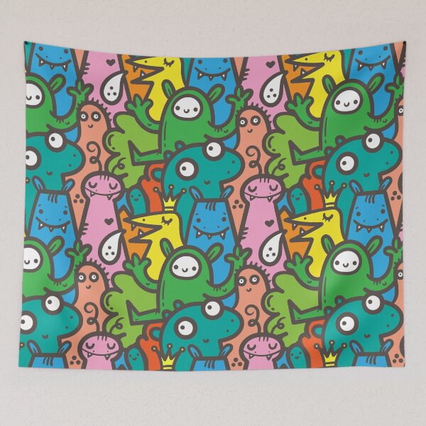 Item preview, Cute Cartoon Creatures designed and sold by FNDES1GN5.