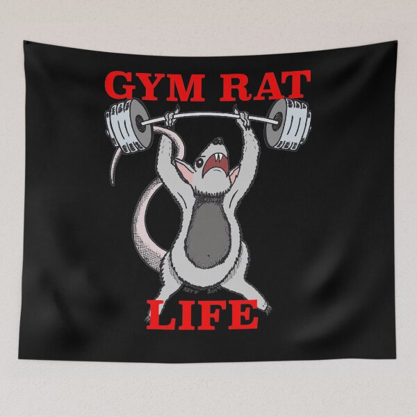 Item preview, GYM RAT - Art By Kev G designed and sold by ArtByKevG.