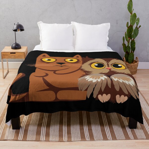 Item preview, A Cat And An Owl designed and sold by Scaryzz.