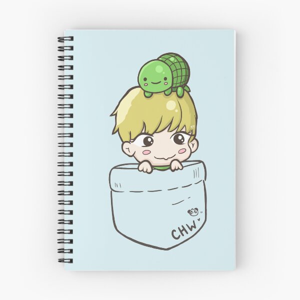 Item preview, Monsta X Hyungwon & Turtle in Pocket designed and sold by PandaIslandShop.