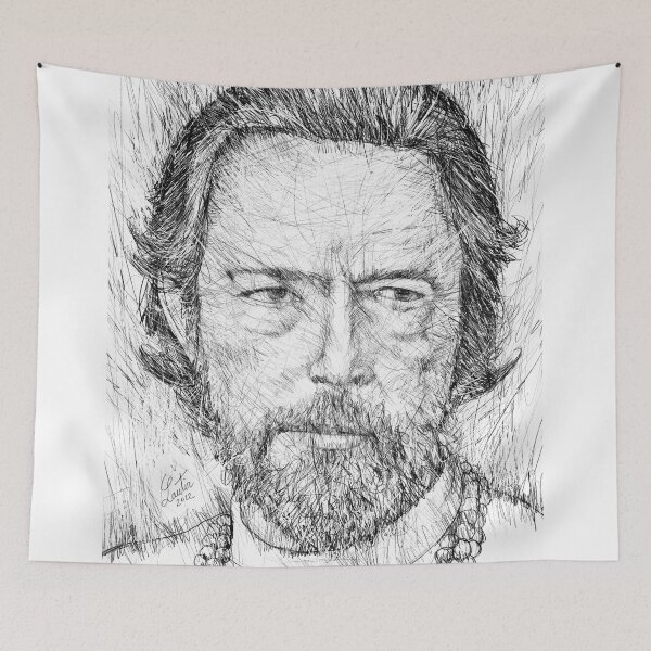 Item preview, ALAN WATTS pencil portrait .1 designed and sold by lautir.