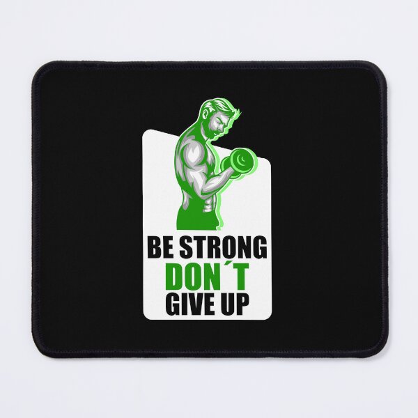 Item preview, Fitness shirt - BE STRONG DONT GIVE UP designed and sold by strokli.
