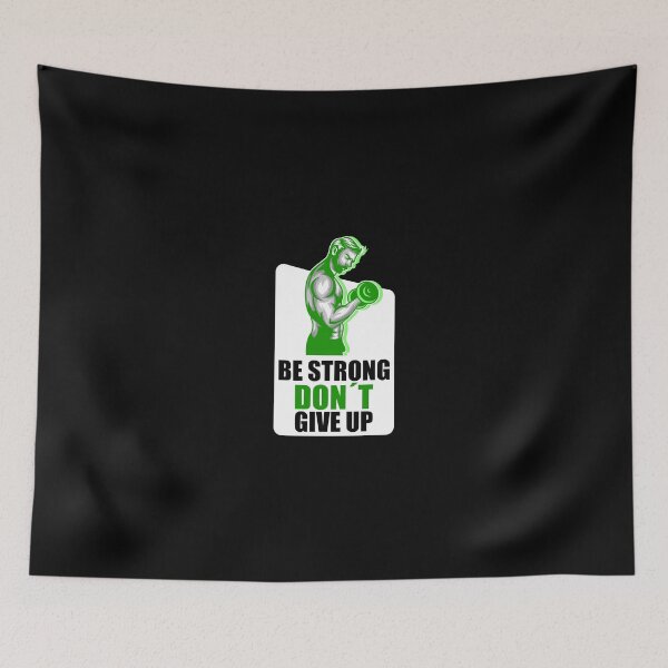 Item preview, Fitness shirt - BE STRONG DONT GIVE UP designed and sold by strokli.