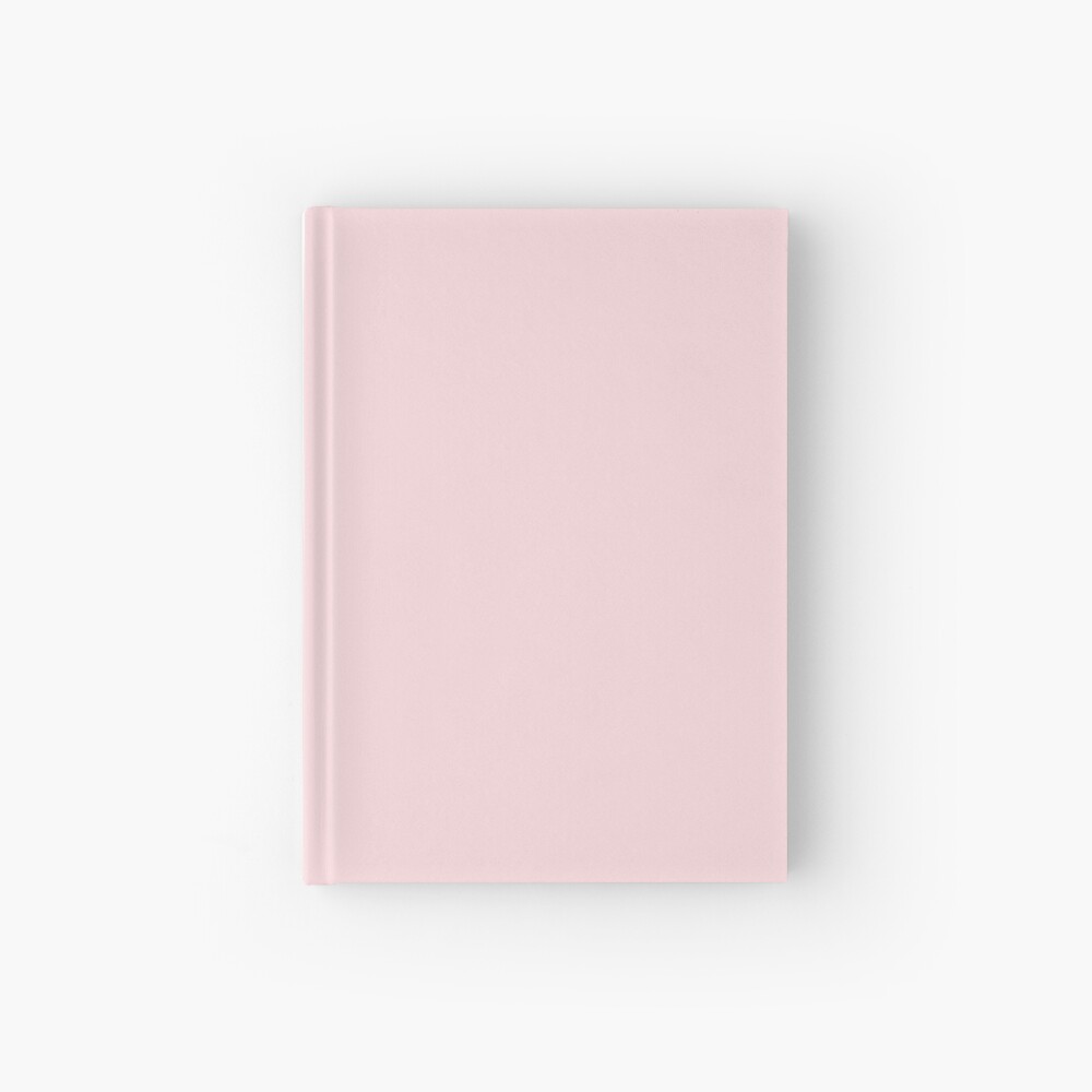 Pale Pink Hardcover Journal for Sale by SolidColors