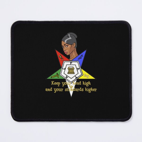 Item preview, OES Order Of The Eastern Star Logo Sisterhood Keep Your Head High designed and sold by TopTeeShop.