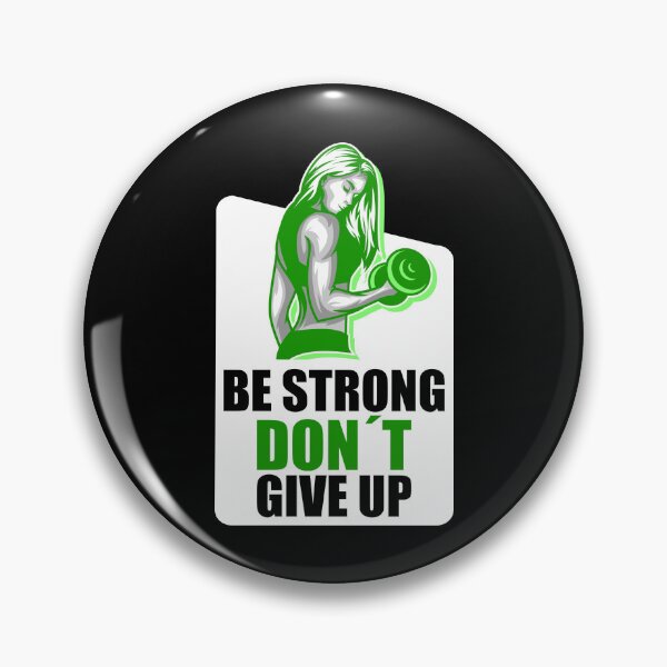 Item preview, Fitness shirt - BE STRONG DONT GIVE UP designed and sold by strokli.