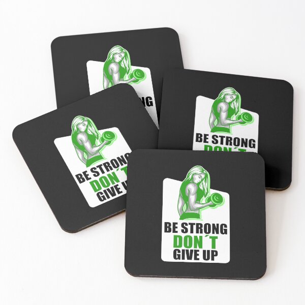 Item preview, Fitness shirt - BE STRONG DONT GIVE UP designed and sold by strokli.