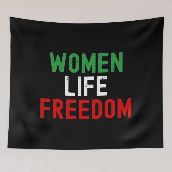 Item preview, Women Life Freedom - Free Iran designed and sold by GodsFlagFandom.