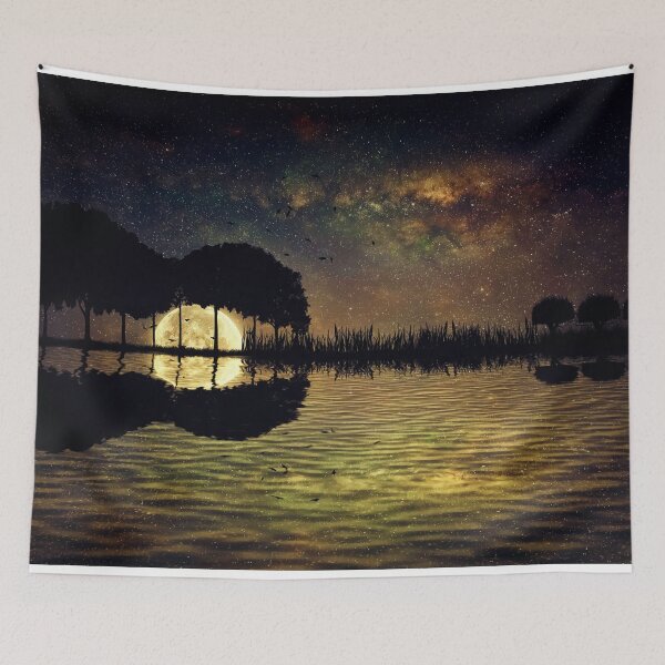 Item preview, Guitar Island Moonlight designed and sold by RainsArts.