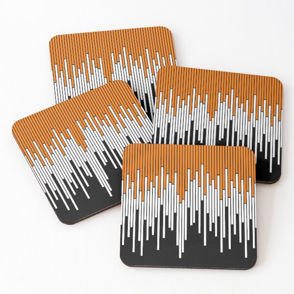 Item preview, Abstract geometric pattern - orange. designed and sold by K.S ART.