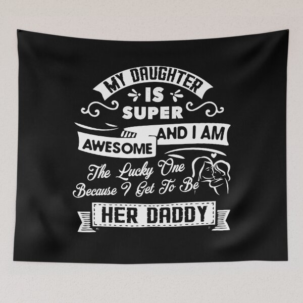 Item preview, My Daughter Is Super Awesome designed and sold by UnknownArtistt.