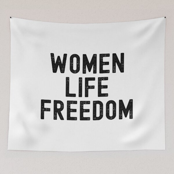 Item preview, Women Life Freedom - Free Iran designed and sold by GodsFlagFandom.