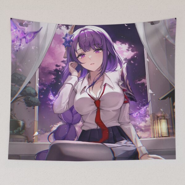 Artikelvorschau, Ei Senpai Genshin Impact entworfen und verkauft von genshinwaifus.