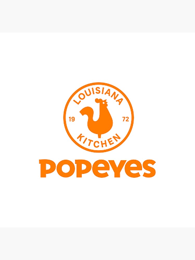 "best popeyes louisiana kitchen logo" Poster for Sale by jipatketelu