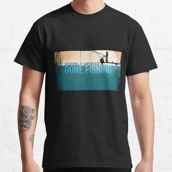 Item preview, Mortimer and Whitehouse Gone Fishing ‘Ted’ T-Shirt  - Bob Mortimer Paul Whitehouse - fishing gift designed and sold by PatternLegend.