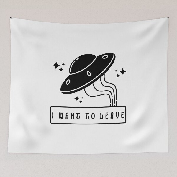 Item preview, I want to leave designed and sold by Cleanthes.